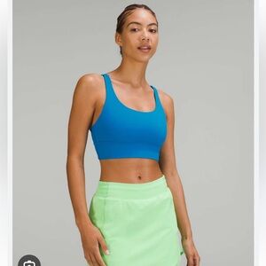lululemon athletica Energy Sports Bra in Poolside